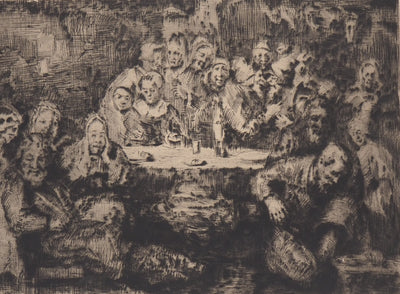 Simon GLATZER : Fête russe - Gravure