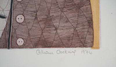 Gillian GOCKING : Pocket-fuls, 1974 - Gravure (détail)