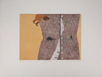 Gillian GOCKING : Pocket-fuls, 1974 - Gravure (détail)