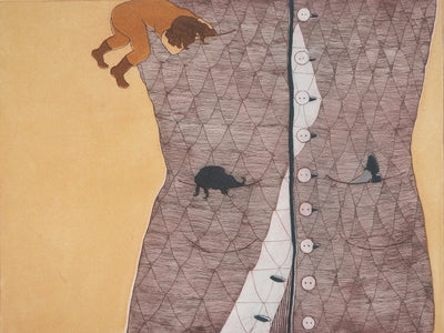 Gillian GOCKING : Pocket-fuls, 1974 - Gravure (détail)