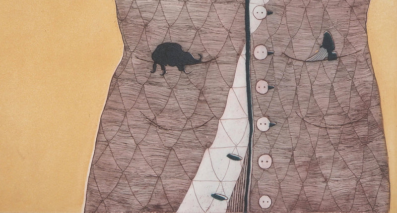 Gillian GOCKING : Pocket-fuls, 1974 - Gravure (détail)