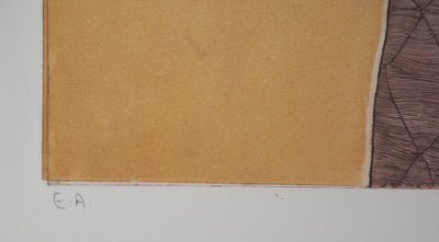 Gillian GOCKING : Pocket-fuls, 1974 - Gravure (détail)