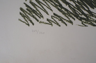 Luis GORDILLO : Composition pour les JO - 1992 - Lithographie (détail)