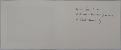 Simone GOUYON : Bouquet de fleur, 1967 - Gravure (détail)