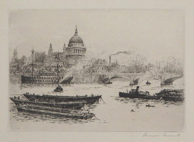 James GRANT : Cathédrale Saint-Paul de Londres - Gravure
