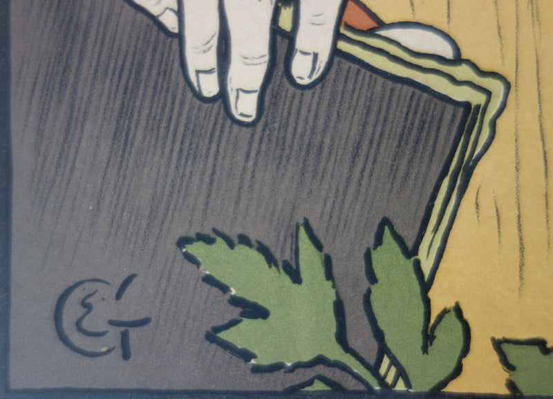 E. GRASSET : Exposition de Grasset (planche n° 98) - Affiche (détail)