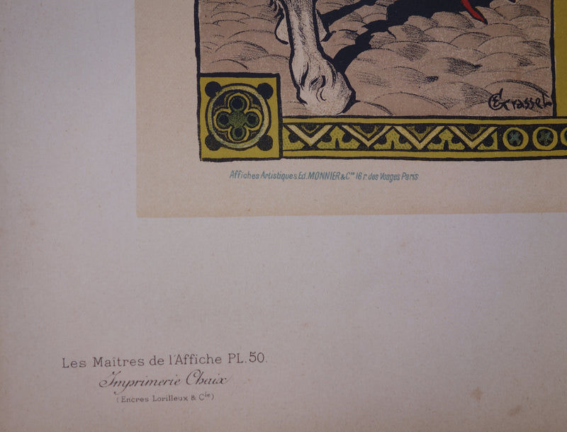 Eugène GRASSET : Fêtes de Paris, 1897 - Affiche (détail)