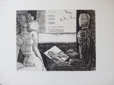 Marcel GROMAIRE : L'artiste et sa muse - art