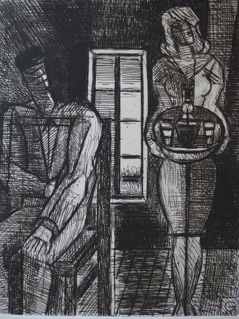 Marcel GROMAIRE :  - art (détail)