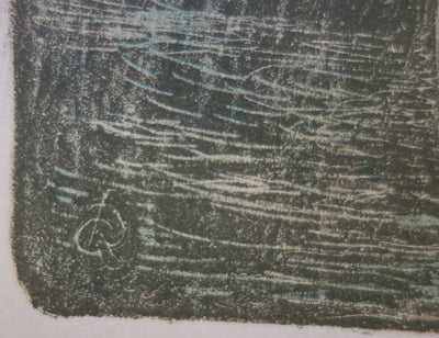 Charles GUERIN :  - Lithographie (détail)