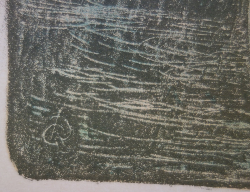 Charles GUERIN :  - Lithographie (détail)