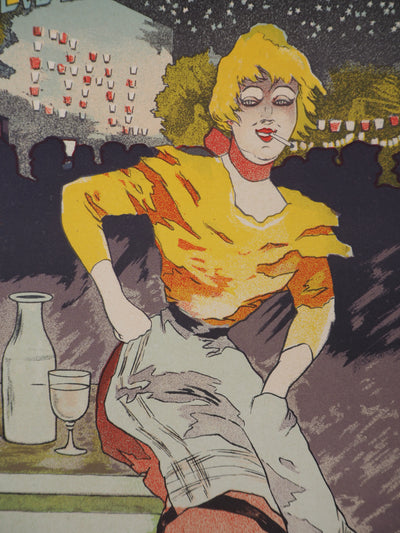Albert GUILLAUME : Gigolette, 1895 - Affiche (détail)