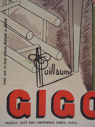 Albert GUILLAUME : Gigolette, 1895 - Affiche (détail)