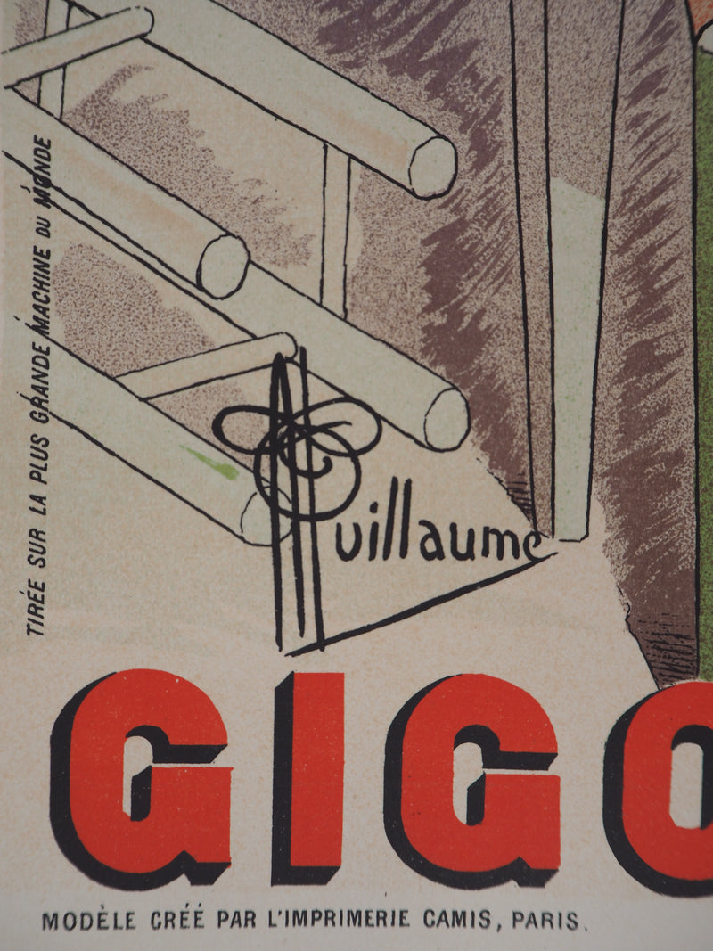 Albert GUILLAUME : Gigolette, 1895 - Affiche (détail)