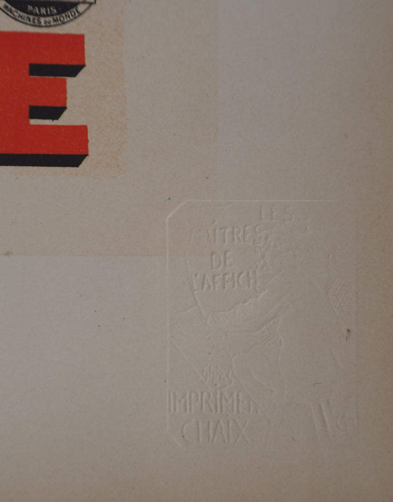Albert GUILLAUME : Gigolette, 1895 - Affiche (détail)