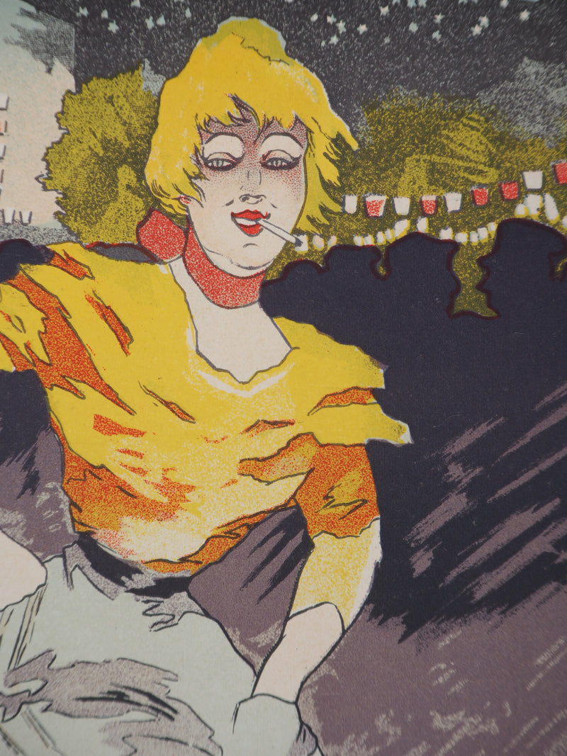 Albert GUILLAUME : Gigolette, 1895 - Affiche (détail)
