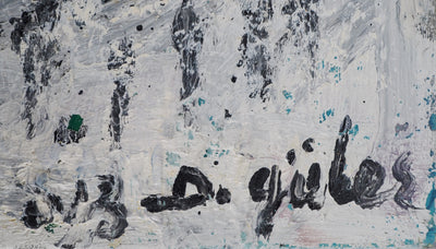 Dyap GULER : Portrait d'homme surréaliste - Tableau (détail)