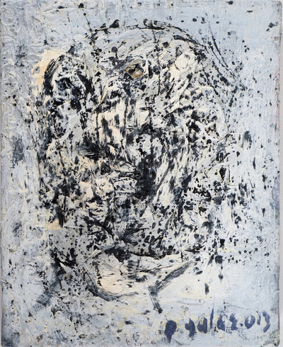 Dyap GULER : Tête de mort abstraite - Tableau