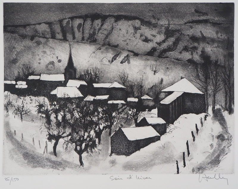 Jacques HALLEZ : Soir d&