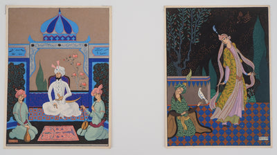 Édouard HALOUZE : Conversations - Lithographie