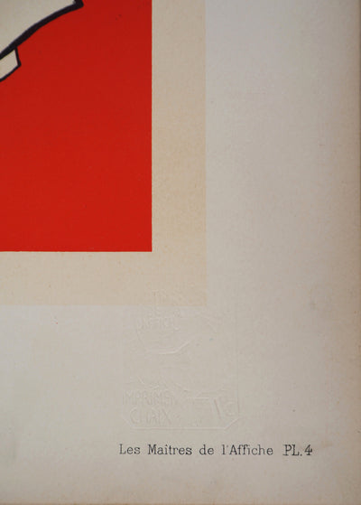 Dudley HARDY : Fille gaie (A Gaiety Girl), 1895 - Affiche (détail)