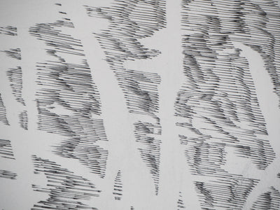 Sheigla HARTMAN : Muddy waters - Gravure (détail)