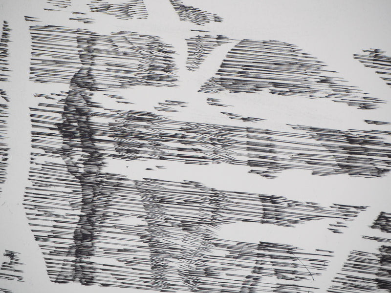 Sheigla HARTMAN : Muddy waters - Gravure (détail)