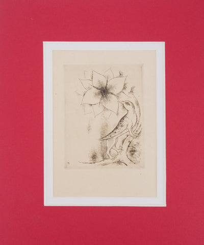 Kiyoshi HASEGAWA : Fleur de printemps - art (détail)