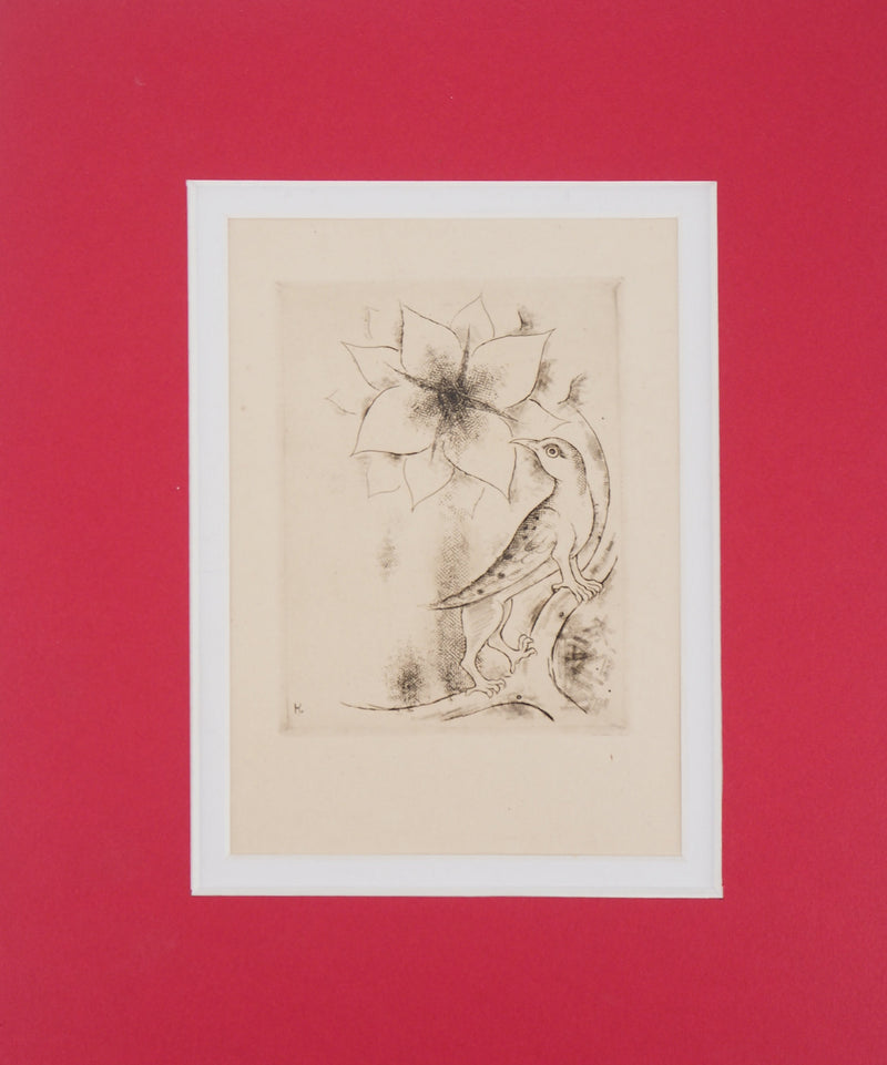 Kiyoshi HASEGAWA : Fleur de printemps - art (détail)