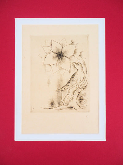 Kiyoshi HASEGAWA : Fleur de printemps - art (détail)