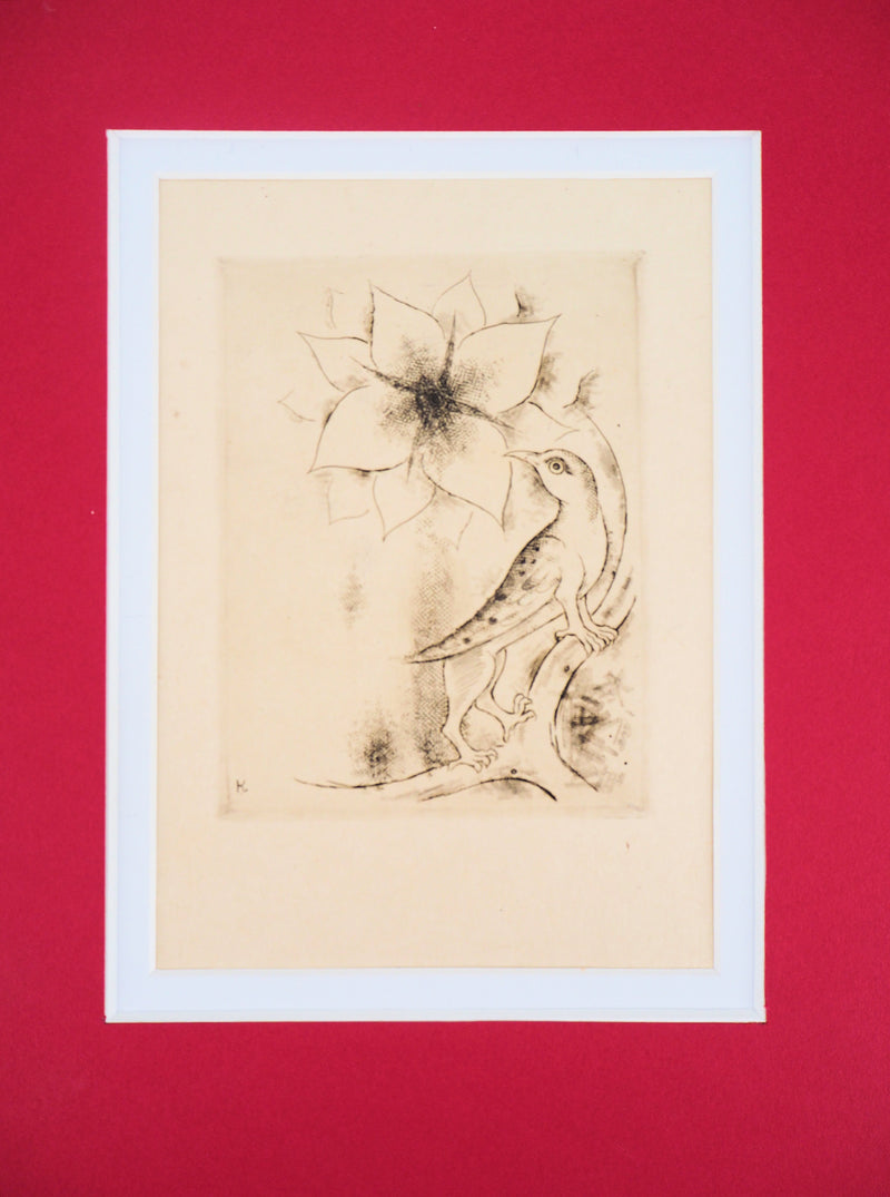 Kiyoshi HASEGAWA : Fleur de printemps - art (détail)