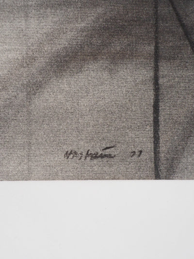 Claude HASTAIRE : Sommet - Pastel (détail)