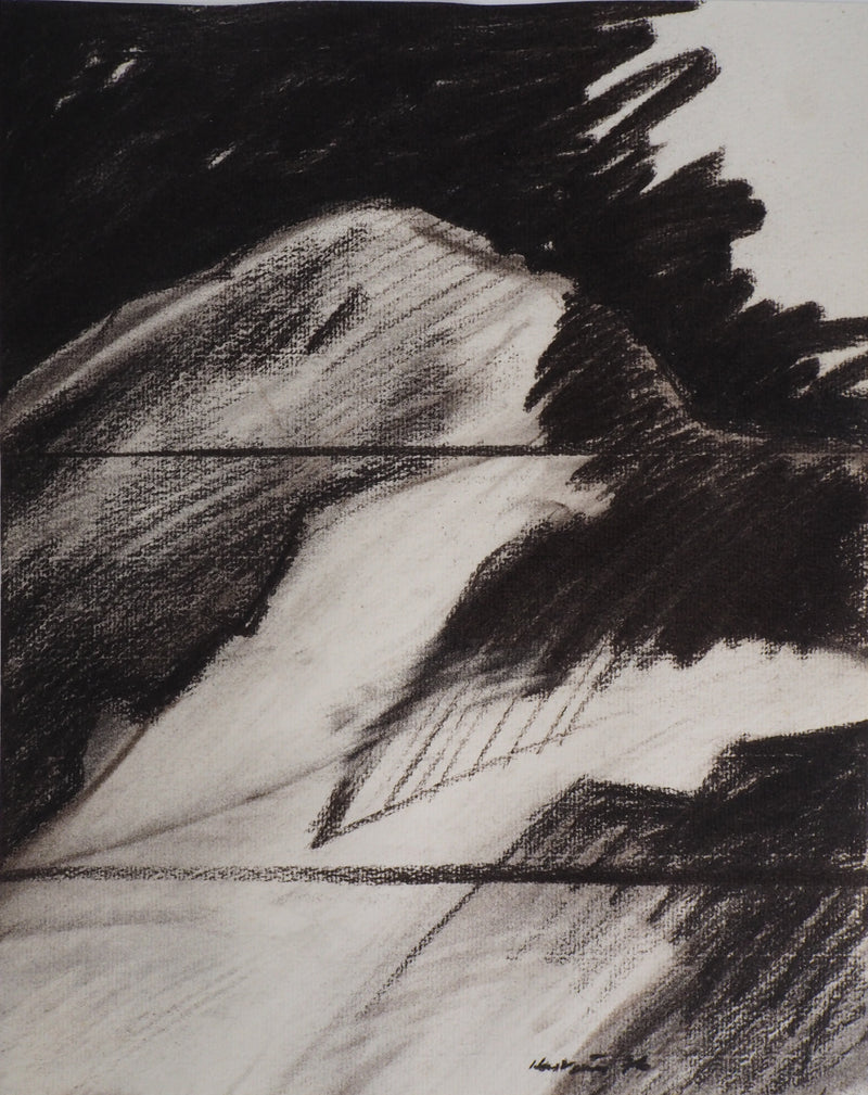 Claude HASTAIRE : Sommet - Pastel