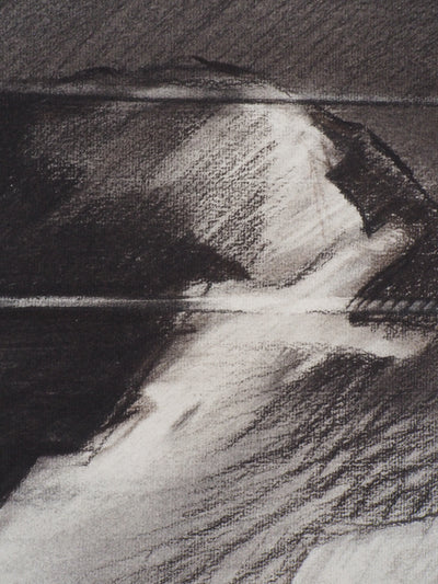 Claude HASTAIRE : Vallée - Pastel