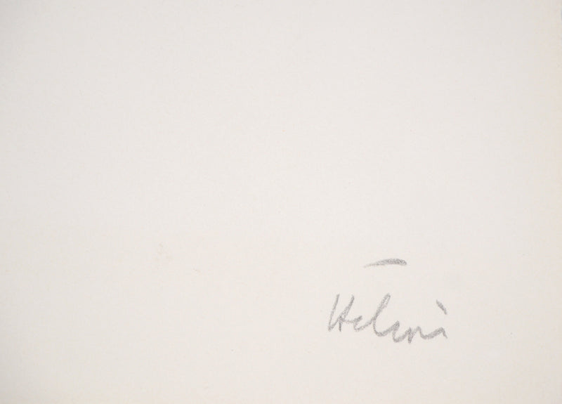Jean HELION : Chapeaux Haut de Forme - Lithographie (détail)