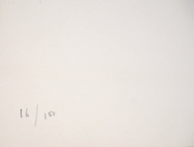 Jean HELION : Chapeaux Haut de Forme - Lithographie (détail)