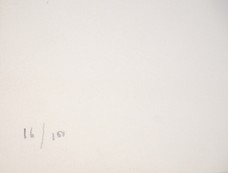 Jean HELION : Chapeaux Haut de Forme - Lithographie (détail)