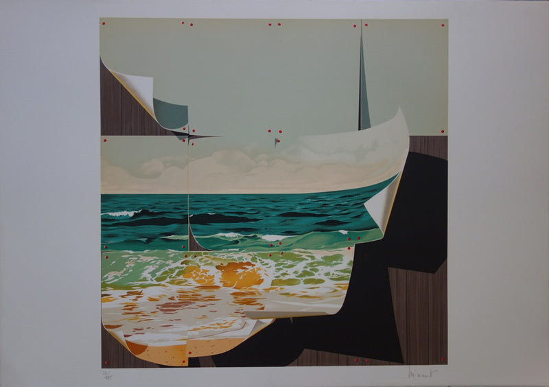 Jean-Pierre HENAUT : La Naissance de Vénus - Lithographie