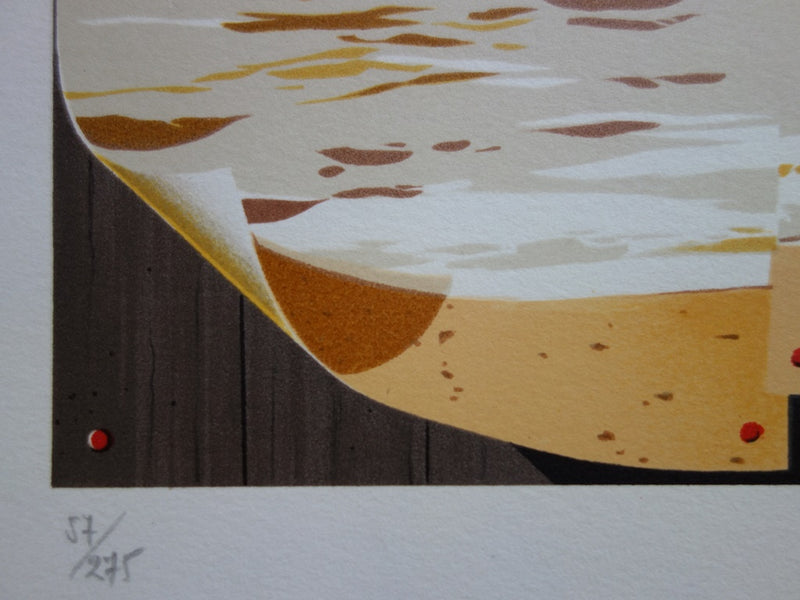 Jean-Pierre HENAUT : La Naissance de Vénus - Lithographie (détail)