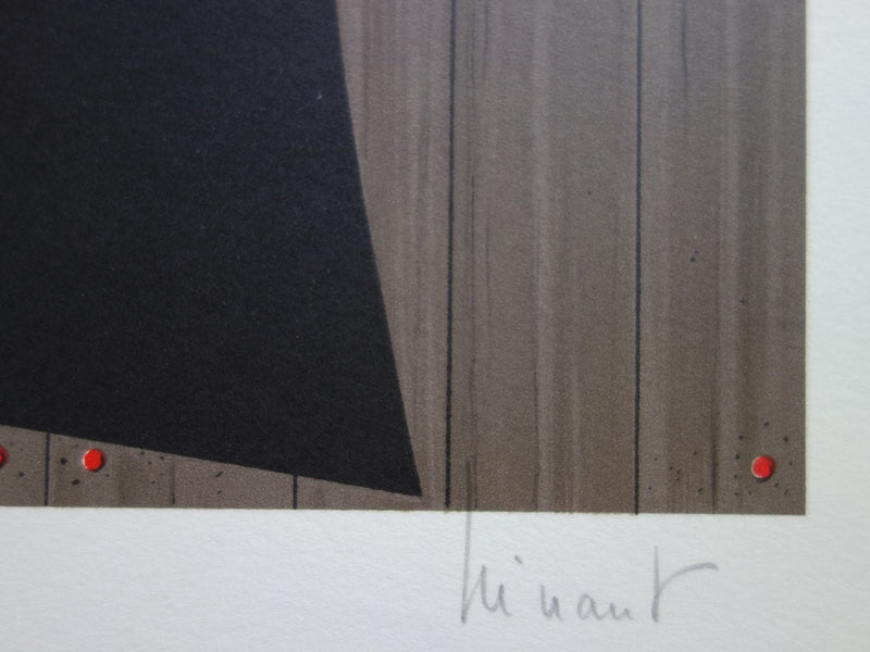 Jean-Pierre HENAUT : La Naissance de Vénus - Lithographie (détail)