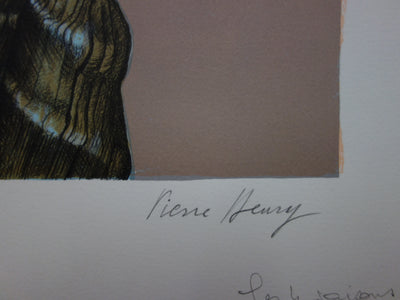 Pierre HENRY : Les quatre saisons - Lithographie (détail)