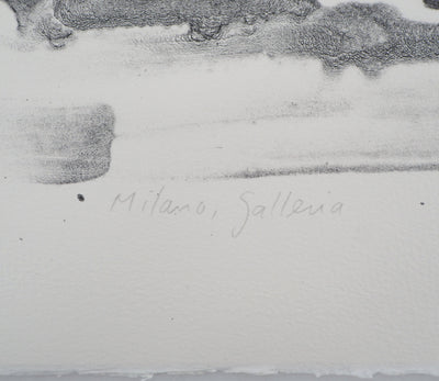 Jeroen HERMKENS : Milano, Galleria, 2004 - Lithographie (détail)