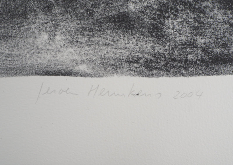 Jeroen HERMKENS : Milano, Galleria, 2004 - Lithographie (détail)