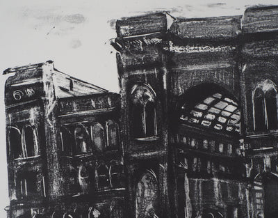 Jeroen HERMKENS : Milano, Galleria, 2004 - Lithographie (détail)