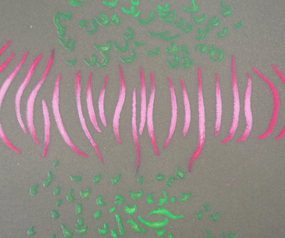 Jacques HEROLD : Composition végétale surréaliste, 1975 - Gravure (détail)