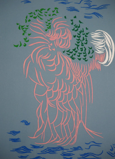 Jacques HEROLD : Mère Nature, 1975 - Gravure (détail)