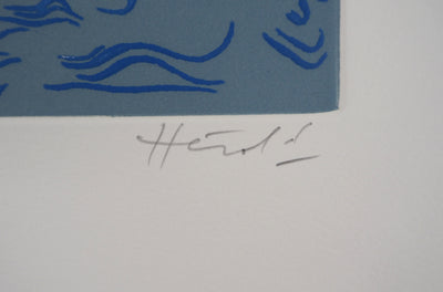 Jacques HEROLD : Mère Nature, 1975 - Gravure (détail)