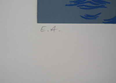 Jacques HEROLD : Mère Nature, 1975 - Gravure (détail)