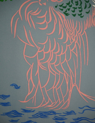 Jacques HEROLD : Mère Nature, 1975 - Gravure (détail)