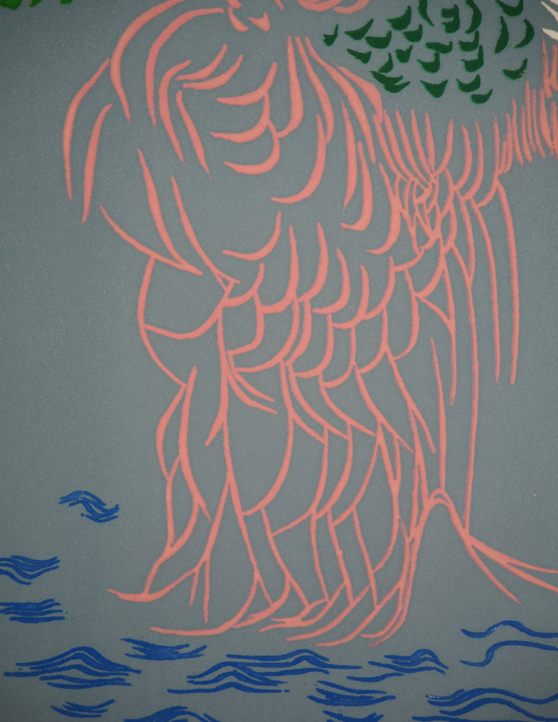 Jacques HEROLD : Mère Nature, 1975 - Gravure (détail)